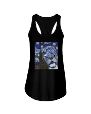 PITBULL VAN GOGH Ladies Flowy Tank thumbnail