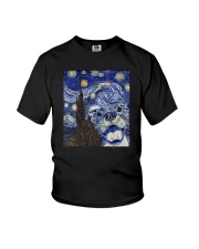 PITBULL VAN GOGH Youth T-Shirt thumbnail