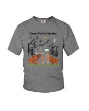 COME VISIT YO-SEMITE Youth T-Shirt tile