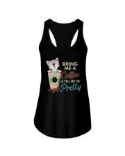 BRING ME COFFEE CAT Ladies Flowy Tank thumbnail
