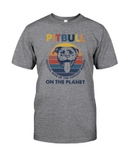 PITBULL OFFICIAL DOG OF THE COOLEST PEOPLE Classic T-Shirt front