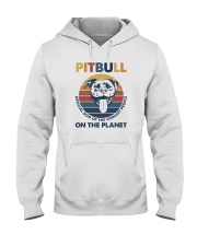 PITBULL OFFICIAL DOG OF THE COOLEST PEOPLE Hooded Sweatshirt tile