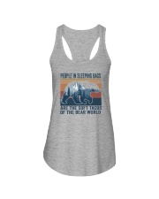PEOPLE IN SLEEPING BAGS SOFT TACOS Ladies Flowy Tank tile