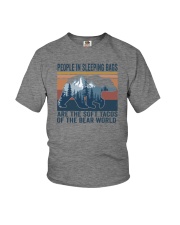 PEOPLE IN SLEEPING BAGS SOFT TACOS Youth T-Shirt tile