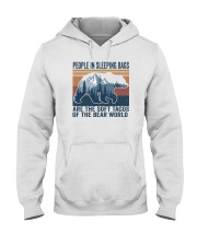 PEOPLE IN SLEEPING BAGS SOFT TACOS Hooded Sweatshirt tile