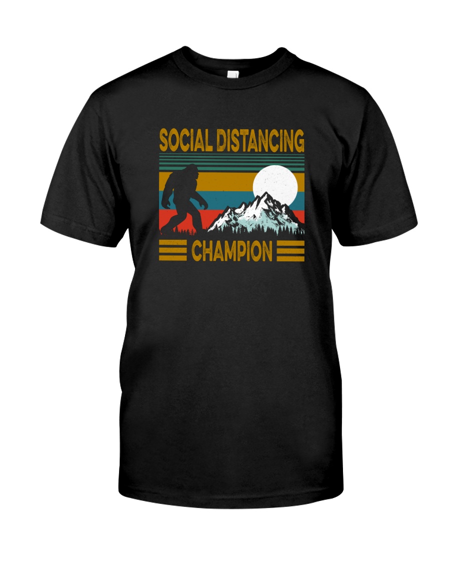 SOCIAL DISTANCING CHAMPION VINTAGE Classic T-Shirt