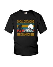 SOCIAL DISTANCING CHAMPION VINTAGE Youth T-Shirt thumbnail