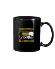 SOCIAL DISTANCING CHAMPION VINTAGE Mug thumbnail