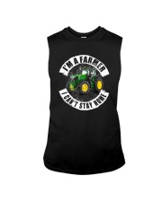 I'M A FARMER I CAN'T SSTAY HOME Sleeveless Tee thumbnail