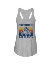 LETTUCE EAT PLANTS Ladies Flowy Tank tile