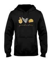 PEACE LOVE TACOS Hooded Sweatshirt thumbnail