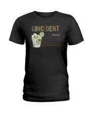 GINCIDENT noun VINTAGE Ladies T-Shirt tile
