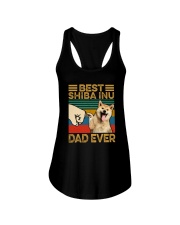 BEST Shiba Inu DAD EVER Ladies Flowy Tank thumbnail