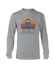 BEARDED FUNCLE NOUN Long Sleeve Tee tile