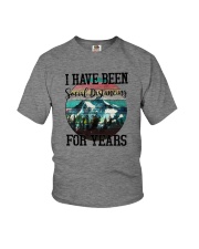 I HAVE BEEN SOCIAL DISTANCING FOR YEARS HIKING Youth T-Shirt thumbnail