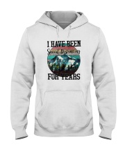 I HAVE BEEN SOCIAL DISTANCING FOR YEARS HIKING Hooded Sweatshirt thumbnail