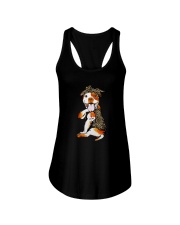 PIT BULL I LOVE MOM Ladies Flowy Tank thumbnail
