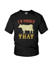 I'D SMOKE THAT BBQ Youth T-Shirt tile