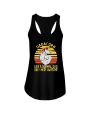DADACORN AWESOME DAD VT Ladies Flowy Tank thumbnail