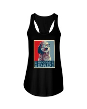 BEST DOODLE DAD EVER Ladies Flowy Tank tile