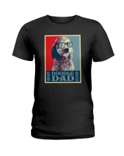 BEST DOODLE DAD EVER Ladies T-Shirt tile