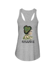 AND INTO THE GARDEN I GO Ladies Flowy Tank tile