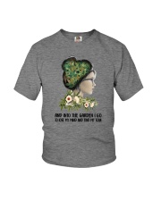 AND INTO THE GARDEN I GO Youth T-Shirt tile