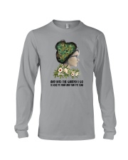 AND INTO THE GARDEN I GO Long Sleeve Tee tile
