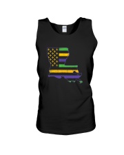 MARDI GRAS FLAG Unisex Tank thumbnail