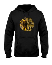BE A MIMI LEOPARD SUNFLOWER Hooded Sweatshirt thumbnail