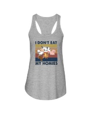 I DON'T EAT MY HOMIES Ladies Flowy Tank tile