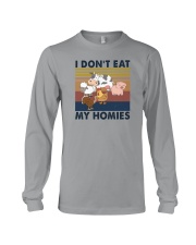 I DON'T EAT MY HOMIES Long Sleeve Tee tile