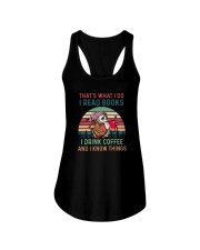 I READ BOOKS AND I KNOW THINGS Ladies Flowy Tank thumbnail