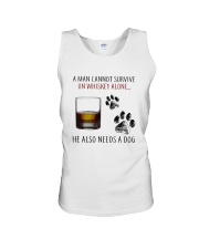 whiskey dog Unisex Tank thumbnail