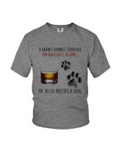 whiskey dog Youth T-Shirt thumbnail