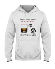 whiskey dog Hooded Sweatshirt thumbnail