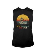 BEST BASEBALL DAD EVER VINTAGE Sleeveless Tee thumbnail