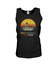 BEST BASEBALL DAD EVER VINTAGE Unisex Tank thumbnail