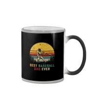 BEST BASEBALL DAD EVER VINTAGE Color Changing Mug thumbnail