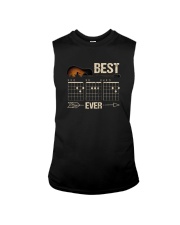 BEST GUITAR MUSIC NOTE DAD EVER 2 Sleeveless Tee tile
