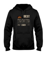 BEST GUITAR MUSIC NOTE DAD EVER 2 Hooded Sweatshirt tile