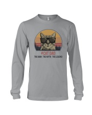 CAT DAD THE LEGEND Long Sleeve Tee tile