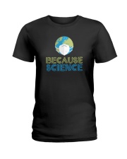 BACAUSE SCIENCE Ladies T-Shirt tile