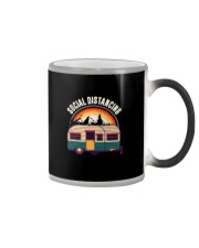 SOCIAL DISTANCING RVs CAMPING Color Changing Mug tile