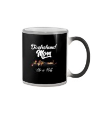 DACHSHUND MOM LIFE IS RUFF Color Changing Mug thumbnail
