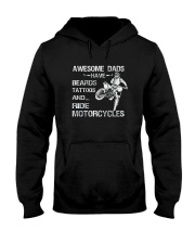 AWESOME DADS RIDE MOTORCYCLES Hooded Sweatshirt thumbnail