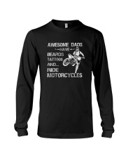 AWESOME DADS RIDE MOTORCYCLES Long Sleeve Tee thumbnail