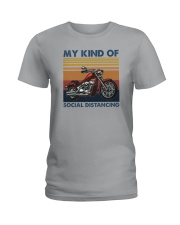 MY KIND OF SOCIAL DISTANCING Ladies T-Shirt tile