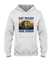 EAT TRASH HAIL SATAN RACCOON Hooded Sweatshirt tile