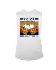 LIQUOR BEE THE GLUE HOLDING THIS Sleeveless Tee thumbnail